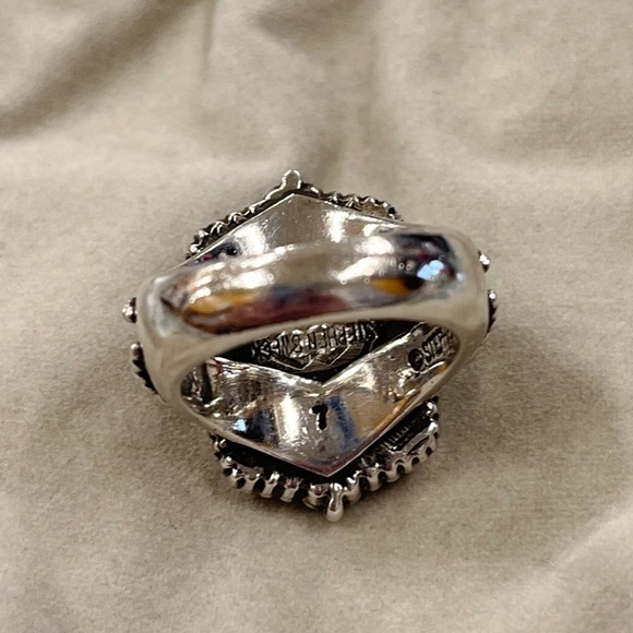 New Stephen Dweck Turquoise & Sterling Ring Size 7 - Picture 8 of 11